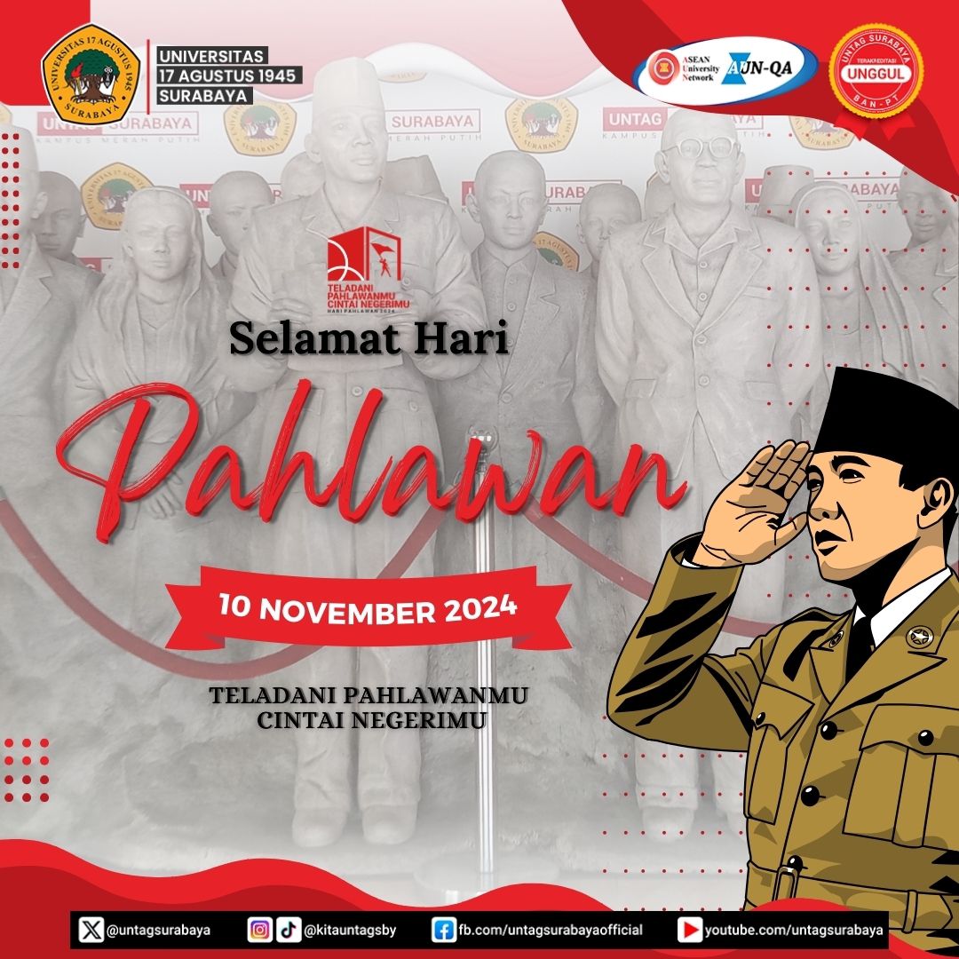 SELAMAT HARI PAHLAWAN 10 NOVEMBER 2024